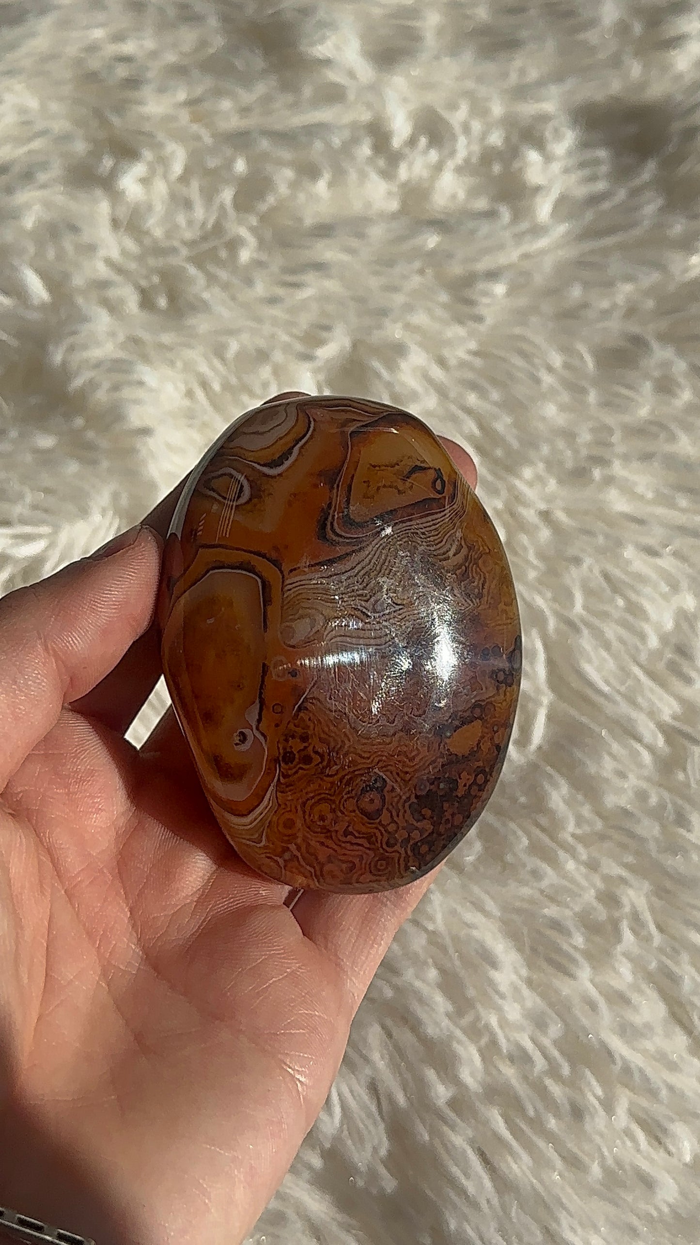 Sardonyx Palmstone