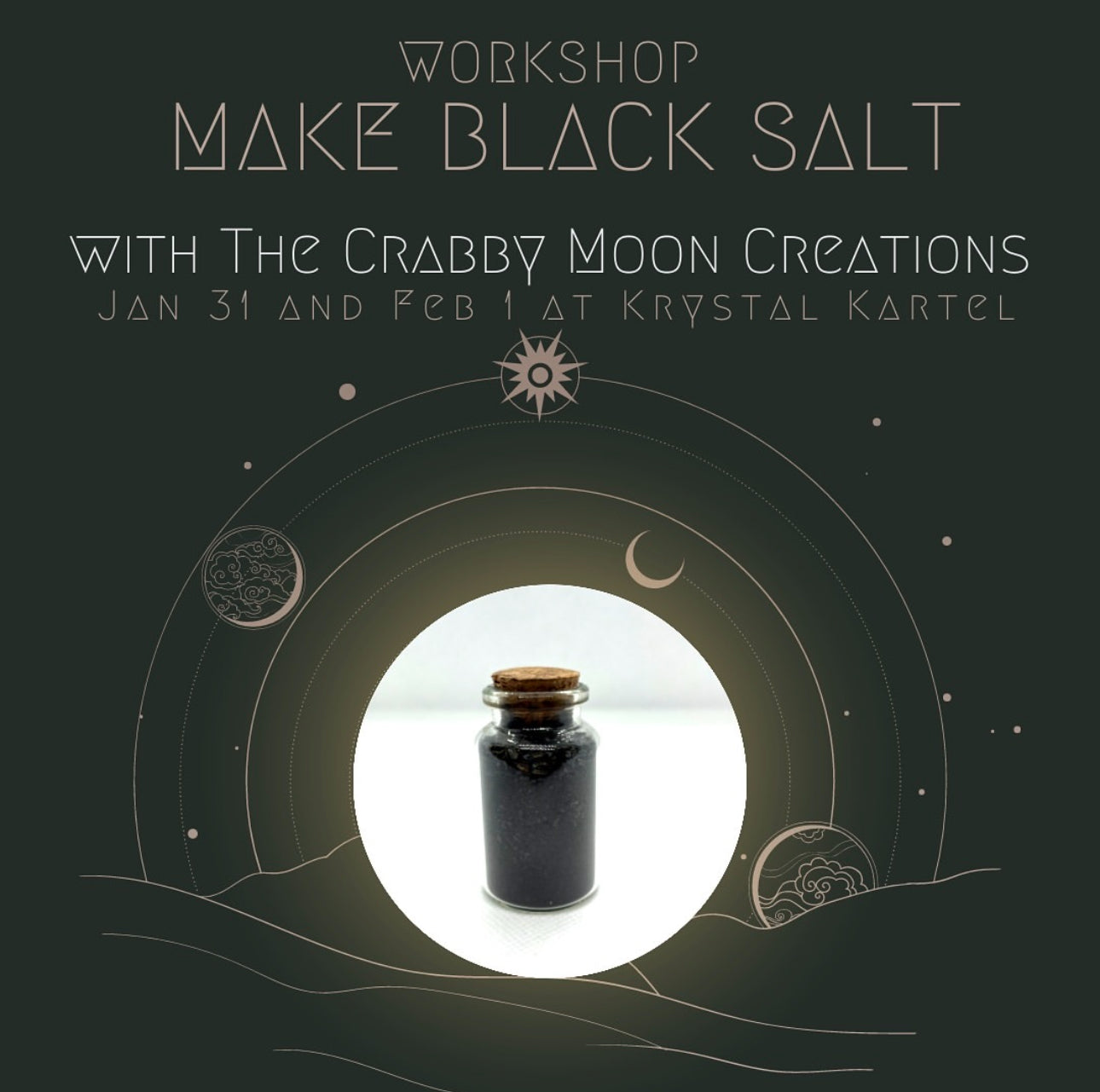 Black Salt Workshop Collab w/ Crabby Moon