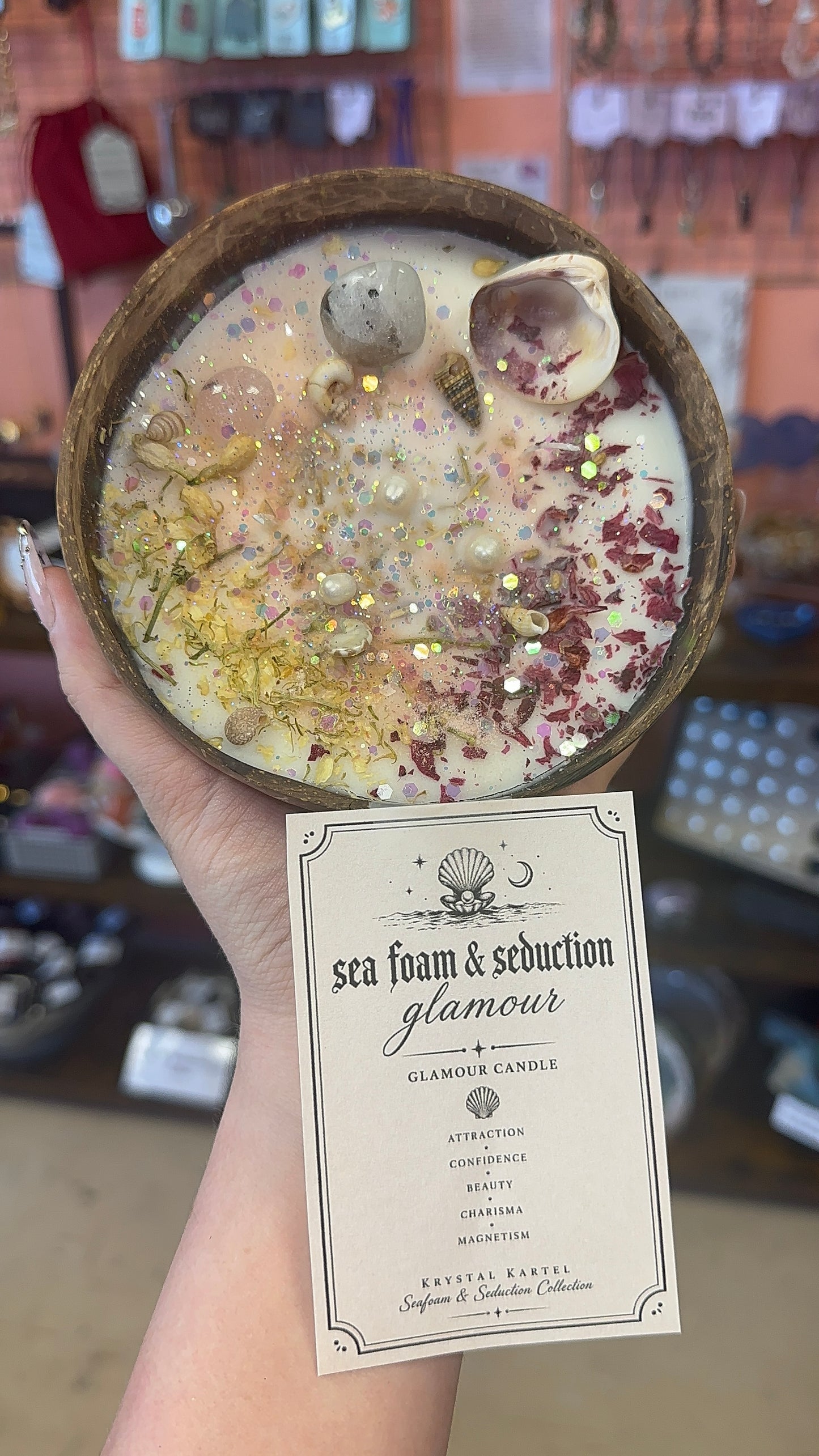 Intentional Loaded Coconut Candles