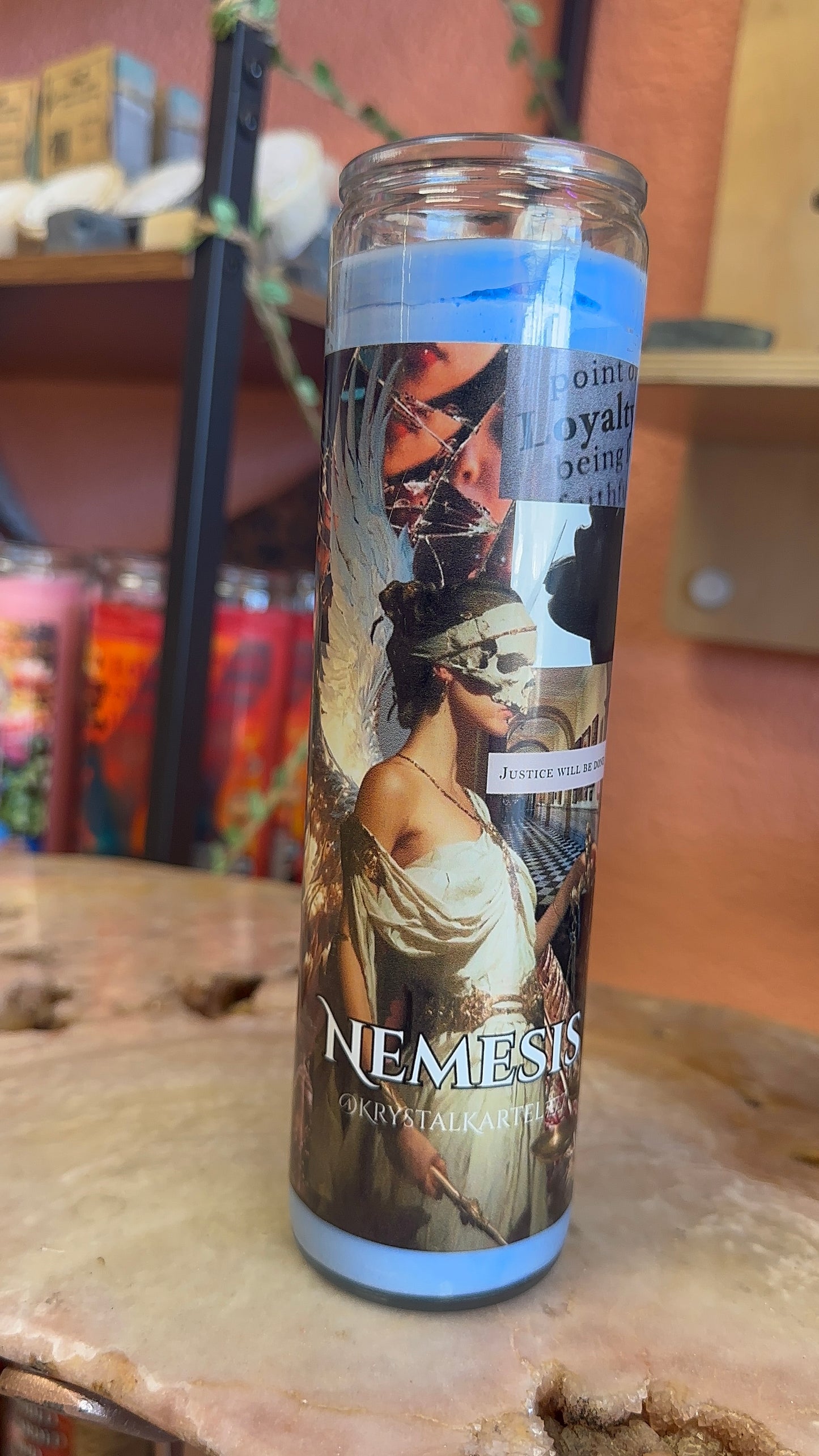 Nemesis Devotional Candle
