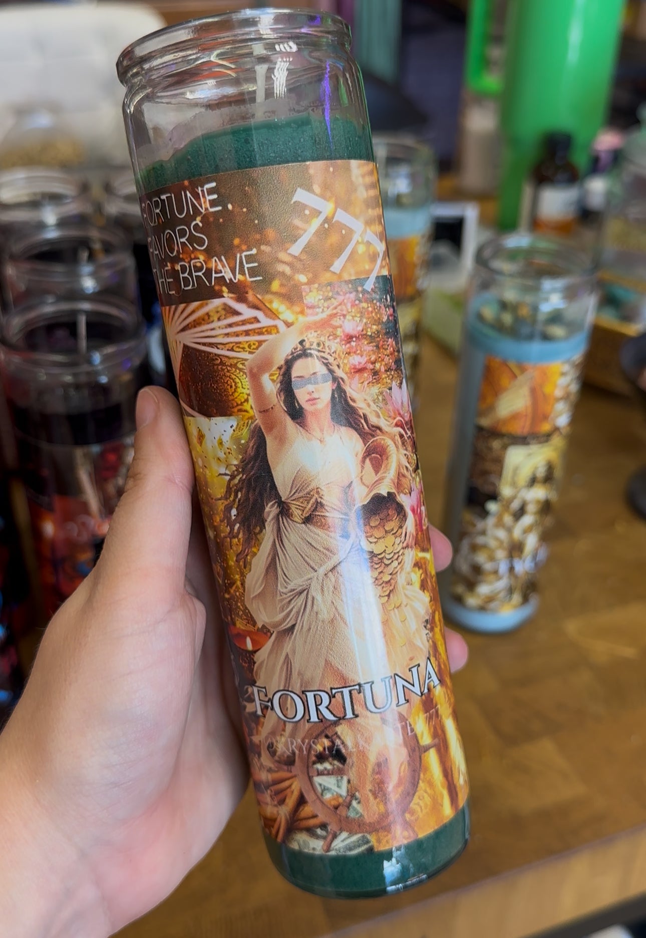Fortuna Devotional Candle