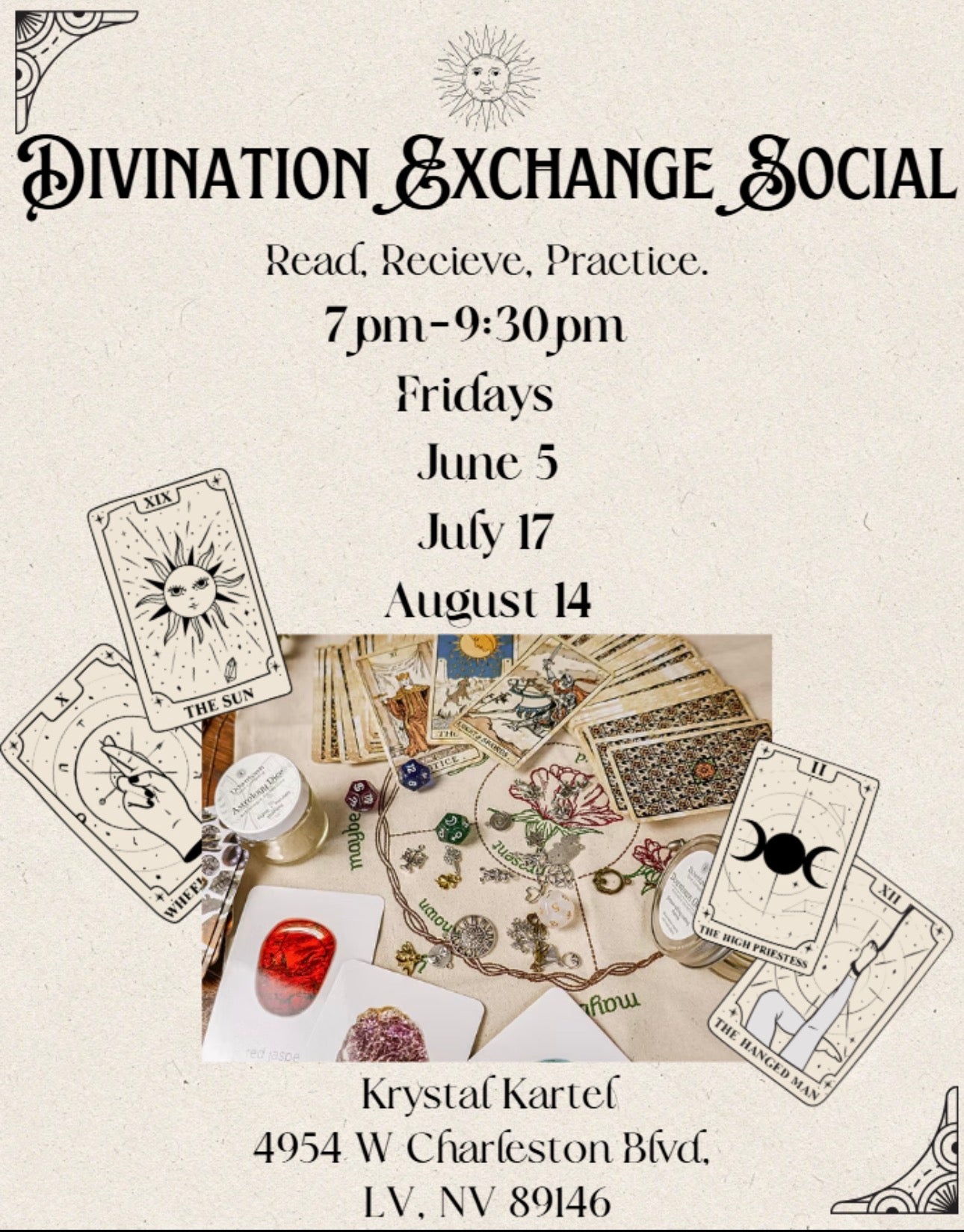 Divination Exchange Social 8/14