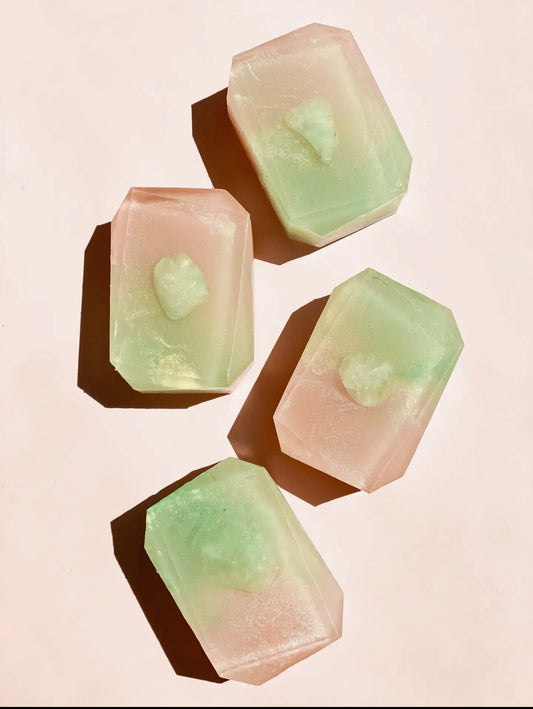 Harmony Bridge Prehnite infused soap