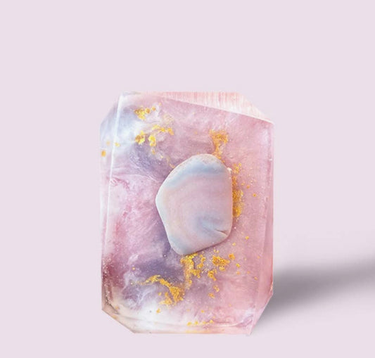 Decisive Pleasure Pink Botswana Agate Soap