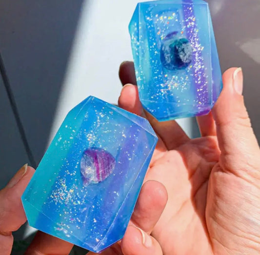 Truth Seeker Rainbow Fluorite infused soap