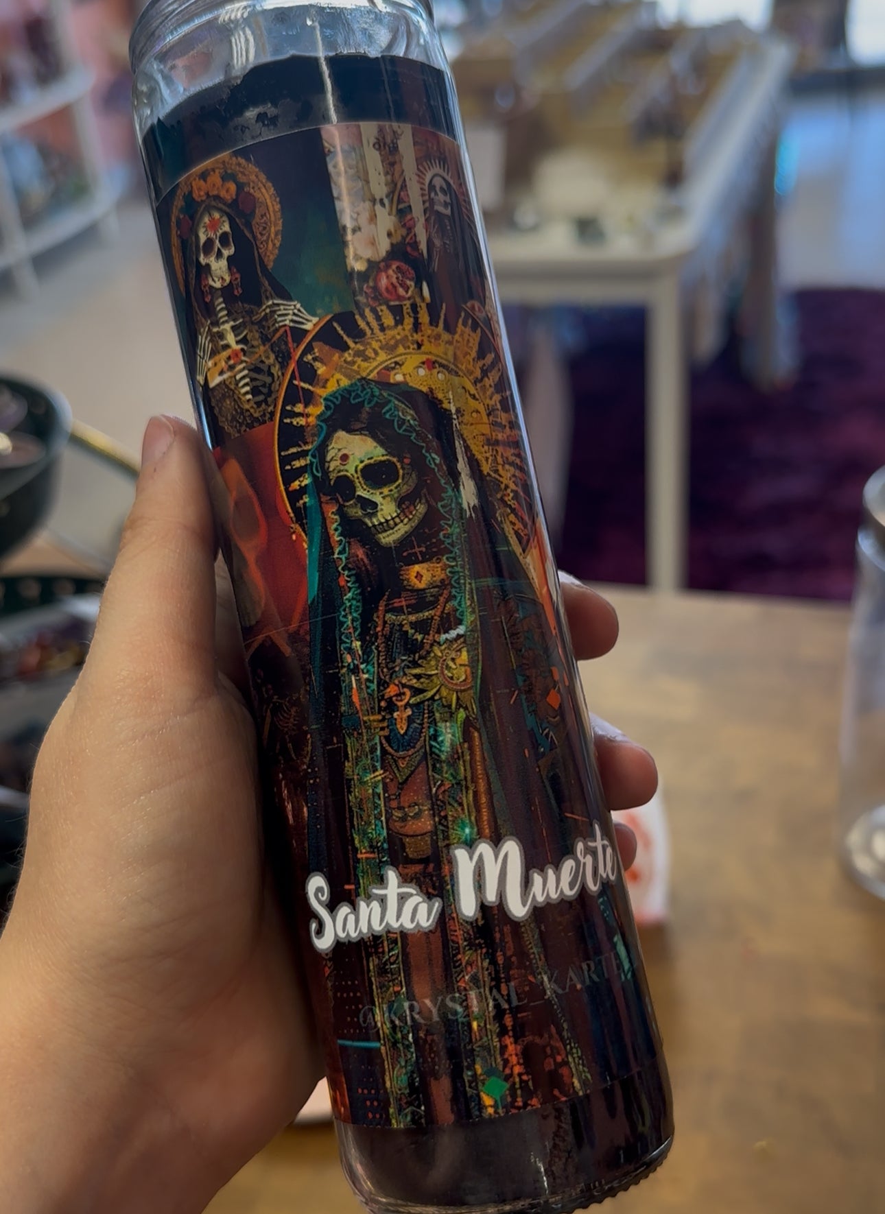 Santa Muerte Devotional candle