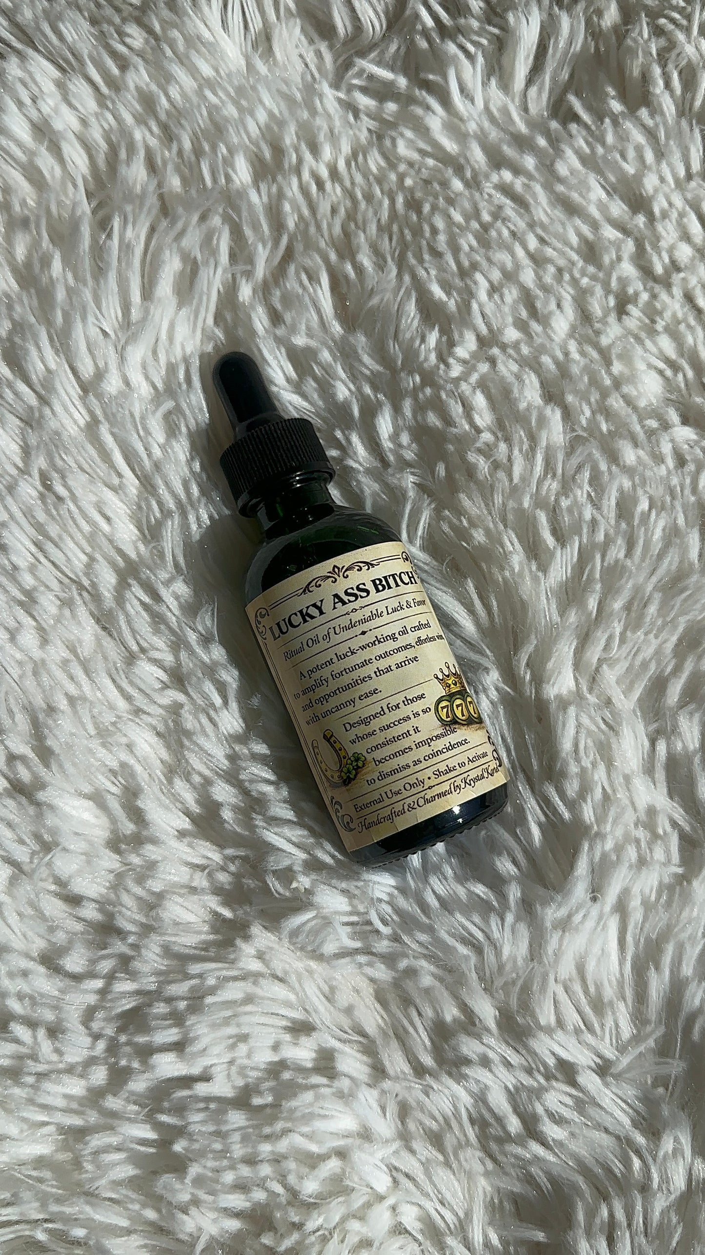 Lucky Ass Bitch Ritual oil