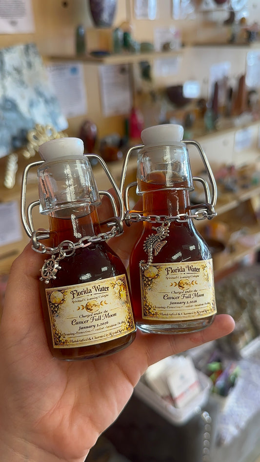 Florida Water Charged under the Cancerian Full Moon 1/3/26