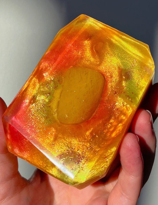 Autumn Air Crystal Infused Soap