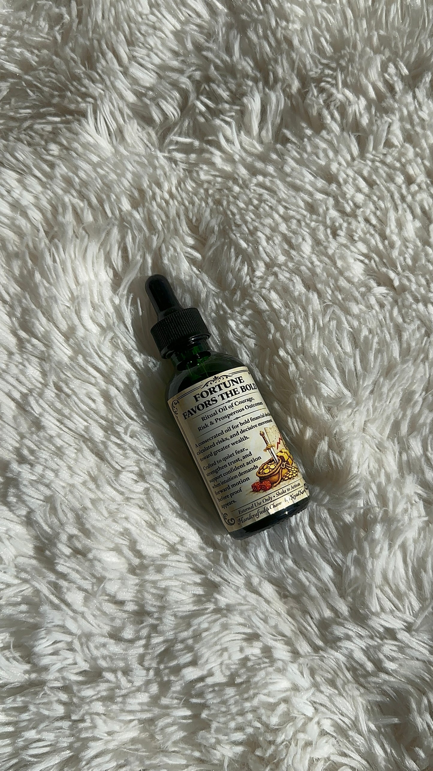 Fortune Favors the Bold Ritual Oil