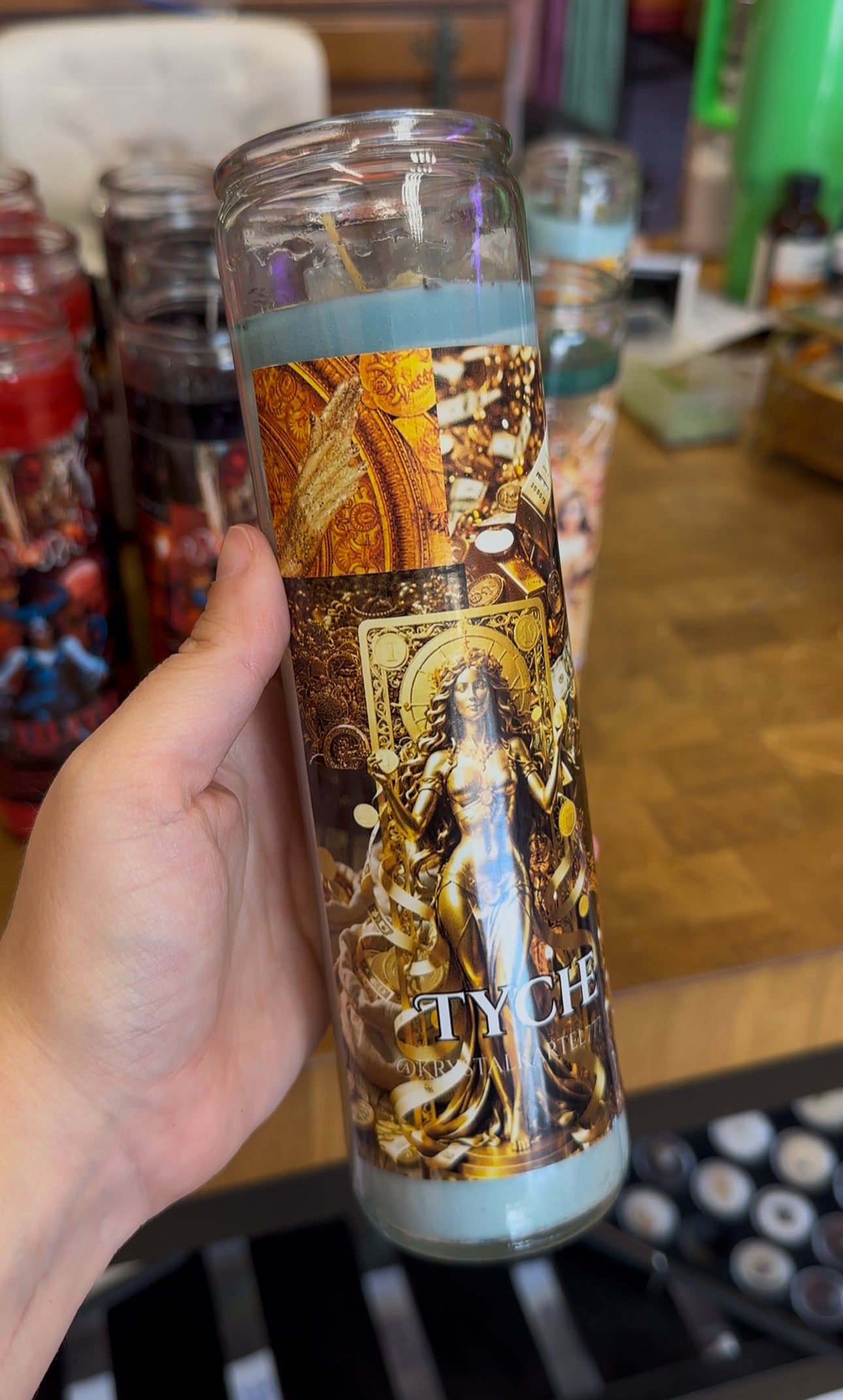 Tyche Devotional Candle