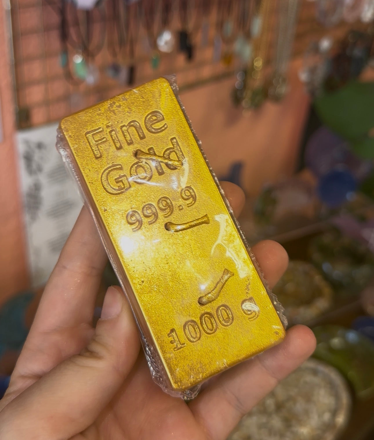 Gold Bar Candle triple wick