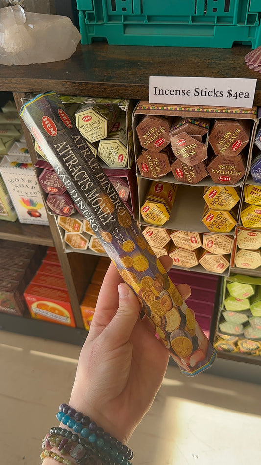 Attracts Money Incense Sticks