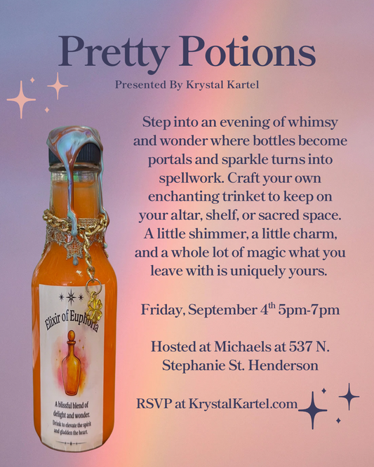 Pretty Potions at ✨ Michael’s ✨