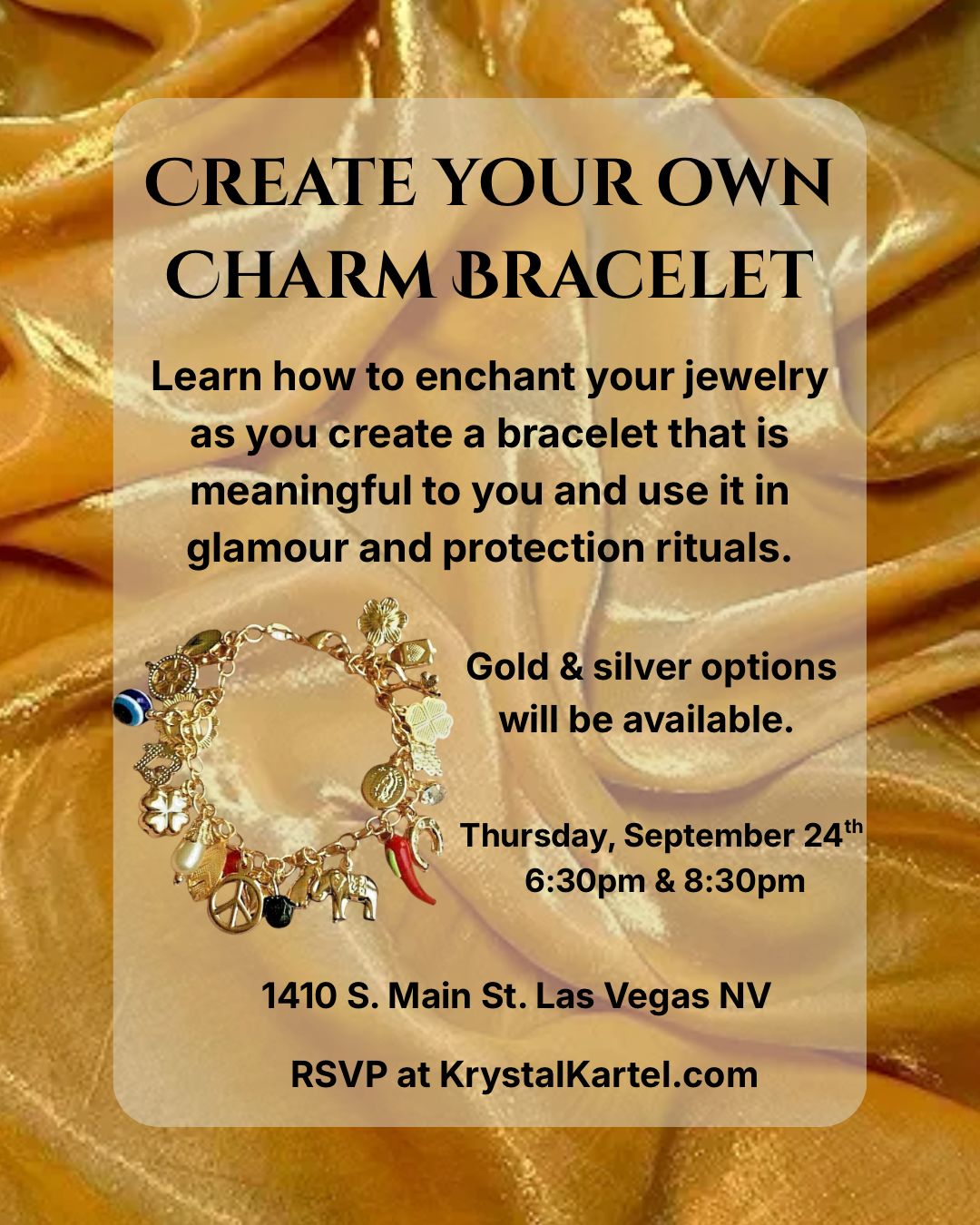 Charm Bracelet & Glamour Magick tips ✨ at DarkSister✨