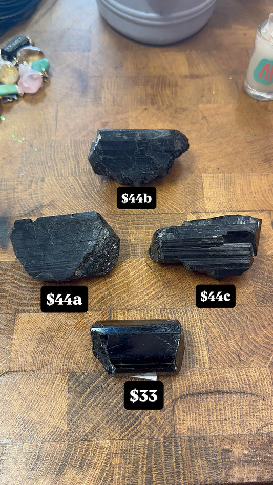 Black Tourmaline Chunks