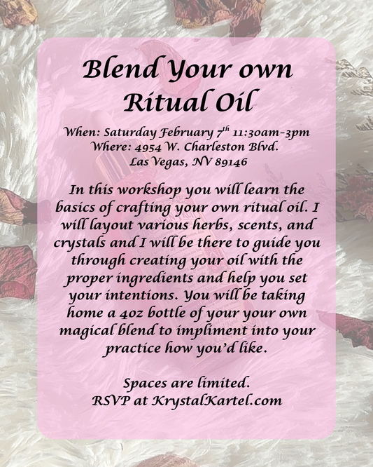 Blend Your Own Ritual Oil