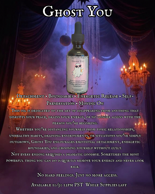 Ghost You Ritual Oil ✨Halloween Exclusive✨