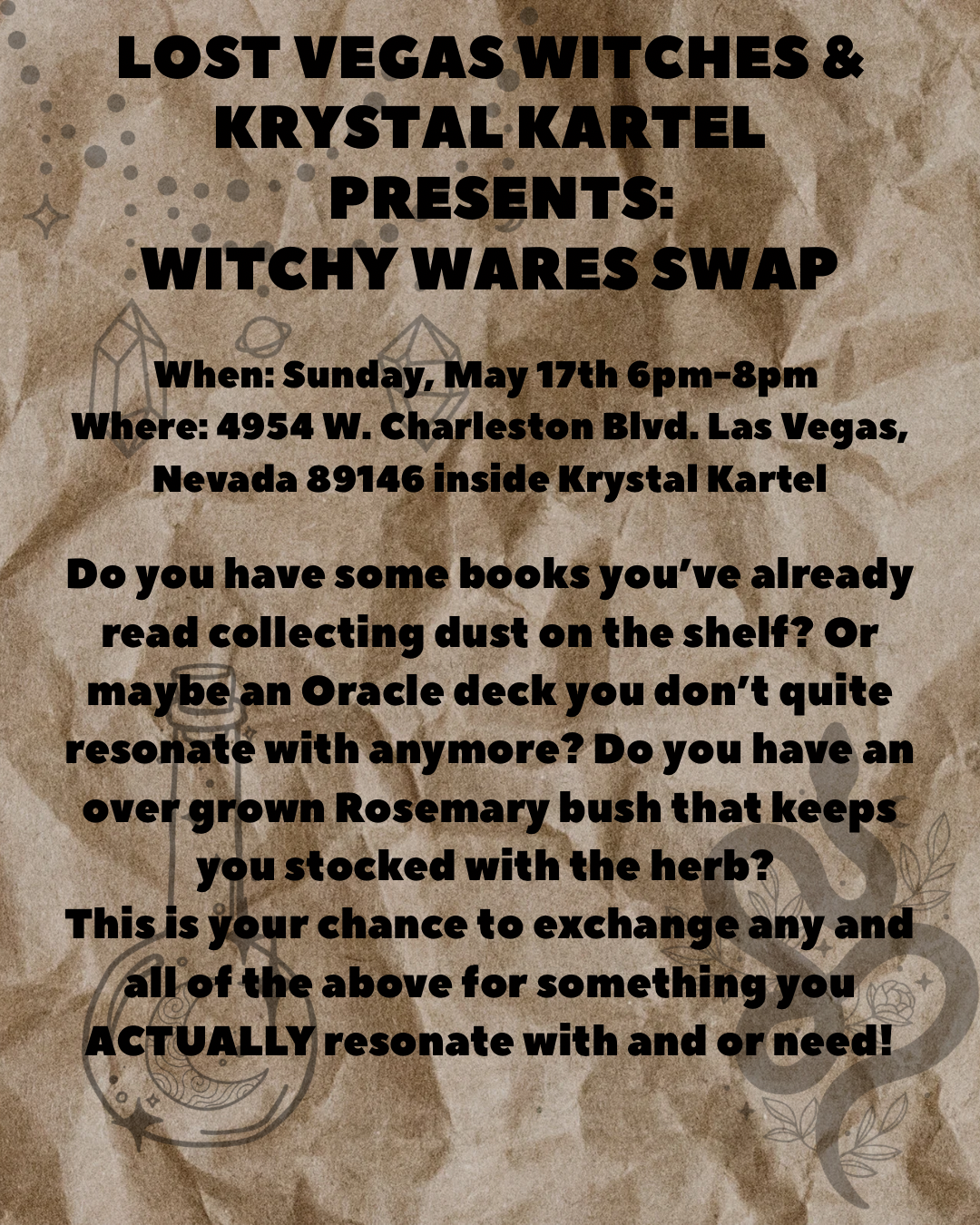 Witchy Wares Swap