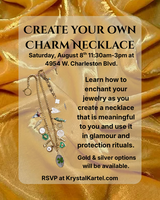 Create a Charm Necklace and learn about enchanting jewelry
