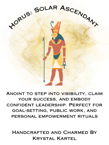Horus Solar Ascendant Ritual Oil