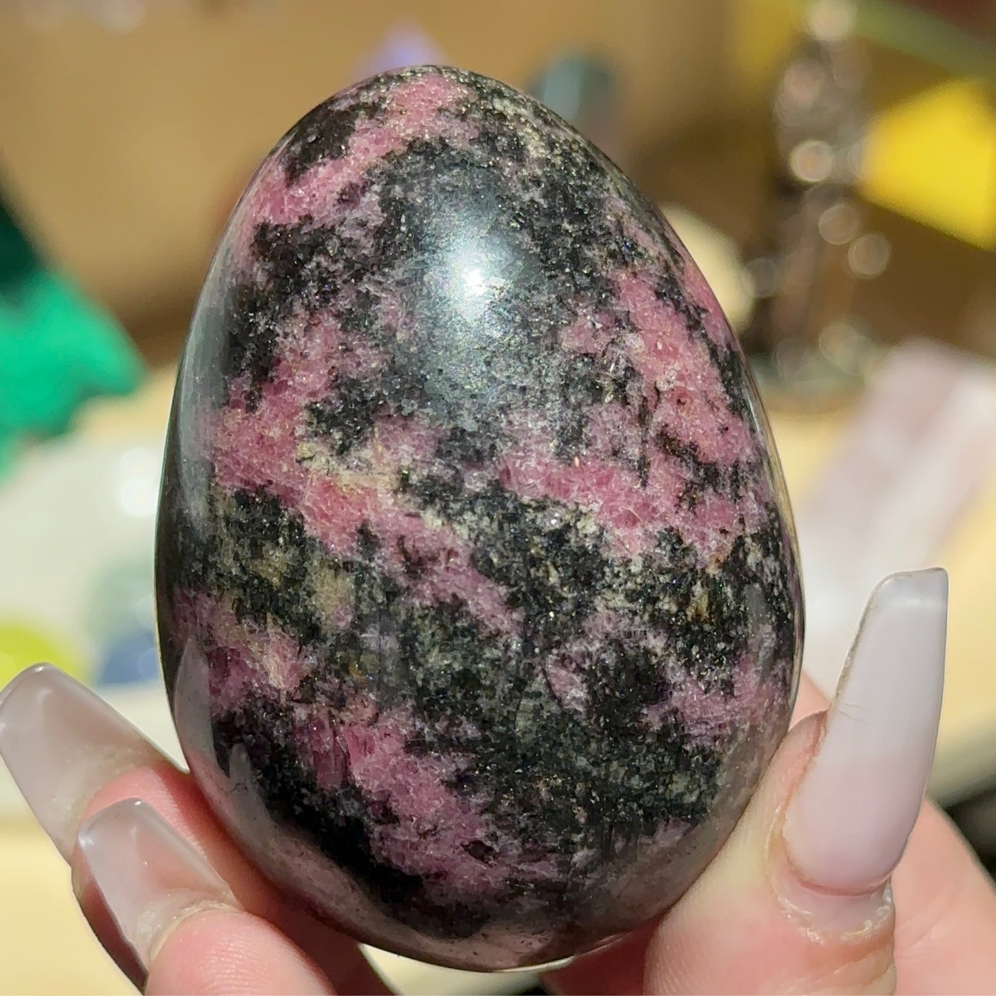 Rhodonite Egg