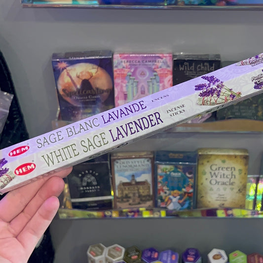 White Sage Lavender Incense Sticks