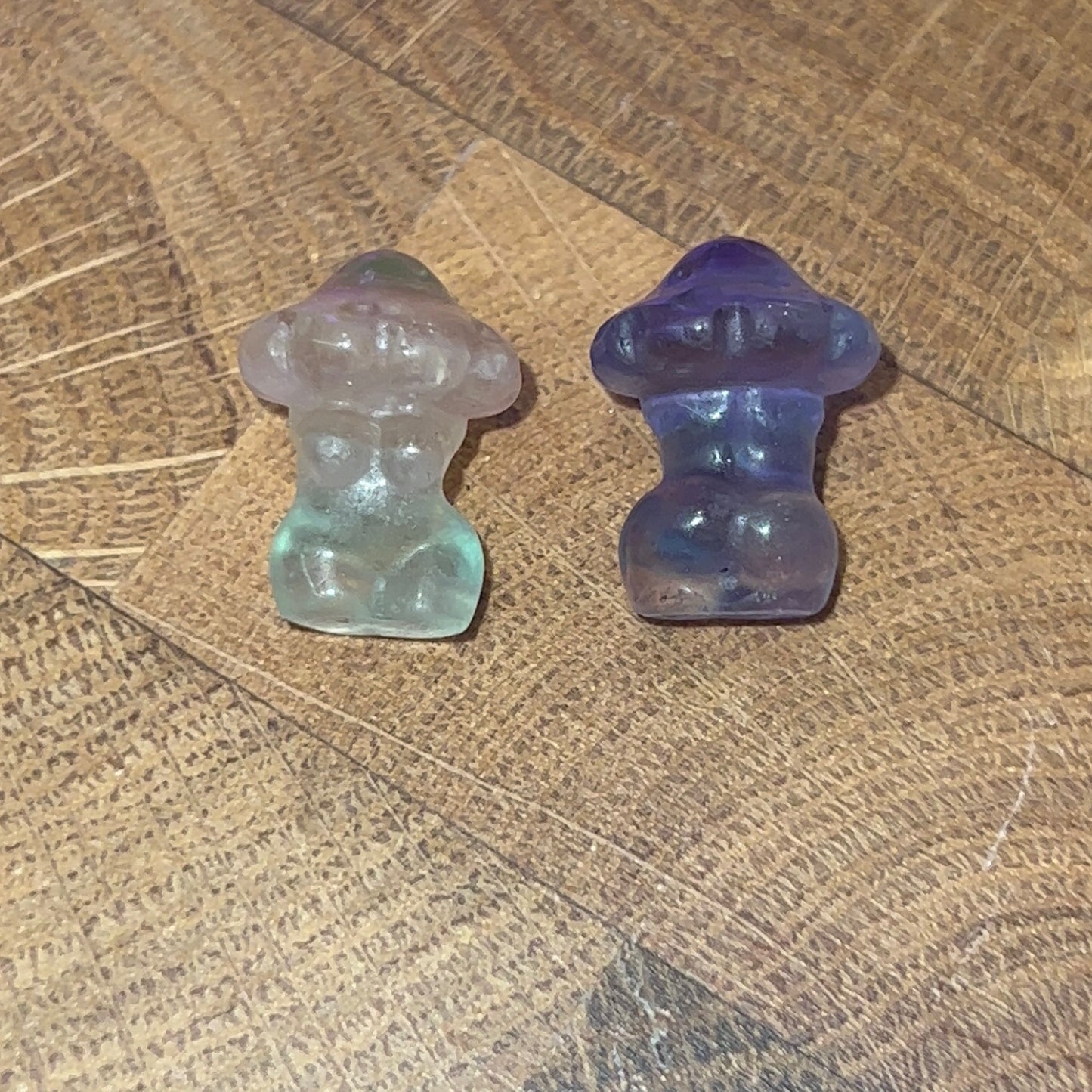 Mini Fluorite Mushroom Goddesses