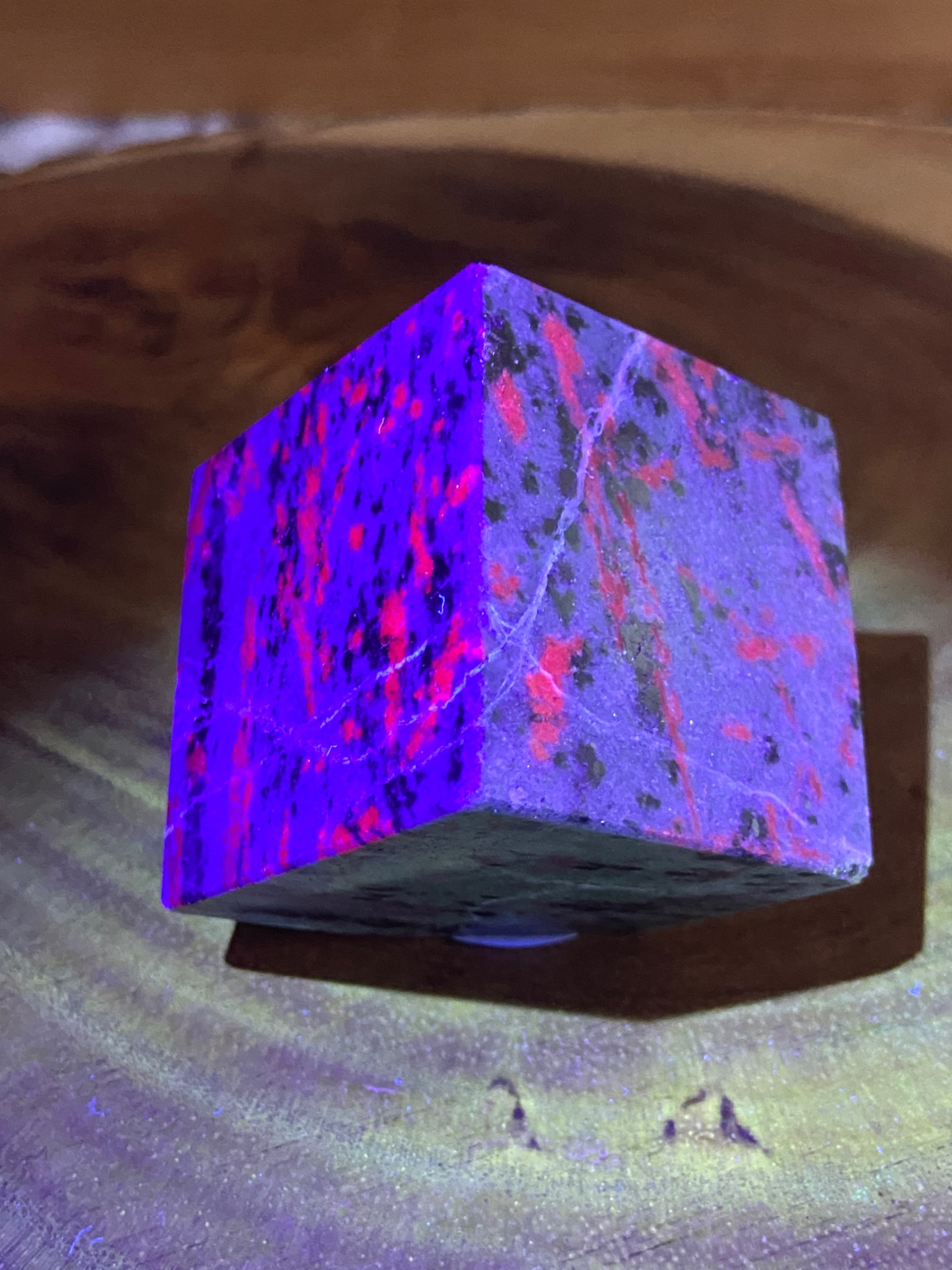 Ruby In Zoisite Cube