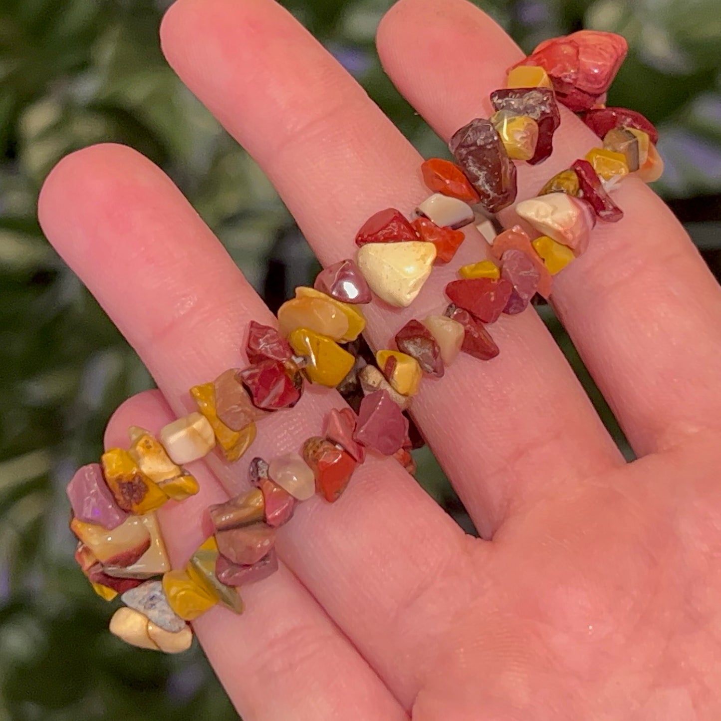 Mookaite Chip Bracelet